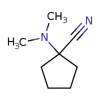 1-(dimethylamino)cyclopentane-1-carbonitrile