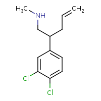 [2-(3,4-dichlorophenyl)pent-4-en-1-yl](methyl)amine