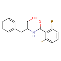 2,6-difluoro-N-(1-hydroxy-3-phenylpropan-2-yl)benzamide