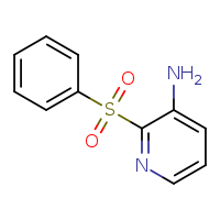 2-(benzenesulfonyl)pyridin-3-amine