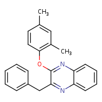 2-benzyl-3-(2,4-dimethylphenoxy)quinoxaline