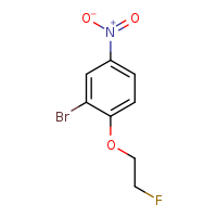2-bromo-1-(2-fluoroethoxy)-4-nitrobenzene