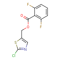 (2-chloro-1,3-thiazol-5-yl)methyl 2,6-difluorobenzoate