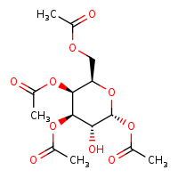 [(2R,3S,4R,5R,6R)-3,4,6-tris(acetyloxy)-5-hydroxyoxan-2-yl]methyl acetate