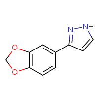 3-(2H-1,3-benzodioxol-5-yl)-1H-pyrazole