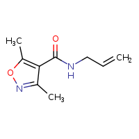 3,5-dimethyl-N-(prop-2-en-1-yl)-1,2-oxazole-4-carboxamide
