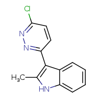 3-(6-chloropyridazin-3-yl)-2-methyl-1H-indole