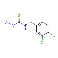 3-amino-1-[(3,4-dichlorophenyl)methyl]thiourea