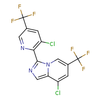 3-chloro-2-[8-chloro-6-(trifluoromethyl)imidazo[1,5-a]pyridin-3-yl]-5-(trifluoromethyl)pyridine