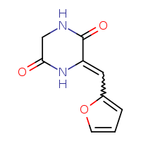 3-(furan-2-ylmethylidene)piperazine-2,5-dione