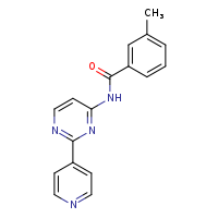 3-methyl-N-[2-(pyridin-4-yl)pyrimidin-4-yl]benzamide