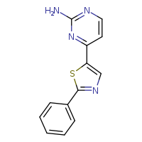 4-(2-phenyl-1,3-thiazol-5-yl)pyrimidin-2-amine