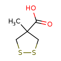 4-methyl-1,2-dithiolane-4-carboxylic acid