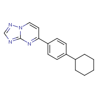 5-(4-cyclohexylphenyl)-[1,2,4]triazolo[1,5-a]pyrimidine