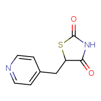 5-(pyridin-4-ylmethyl)-1,3-thiazolidine-2,4-dione