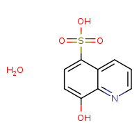 8-hydroxyquinoline-5-sulfonic acid hydrate