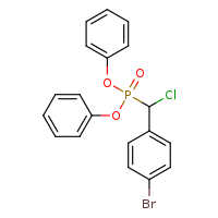 diphenyl (4-bromophenyl)(chloro)methylphosphonate