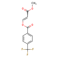 methyl 3-[4-(trifluoromethyl)benzoyloxy]prop-2-enoate
