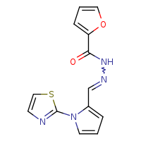 N'-{[1-(1,3-thiazol-2-yl)pyrrol-2-yl]methylidene}furan-2-carbohydrazide
