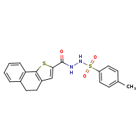 N'-(4-methylbenzenesulfonyl)-4H,5H-naphtho[1,2-b]thiophene-2-carbohydrazide