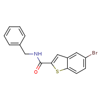 N-benzyl-5-bromo-1-benzothiophene-2-carboxamide