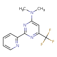 N,N-dimethyl-2-(pyridin-2-yl)-6-(trifluoromethyl)pyrimidin-4-amine