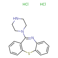 10-(piperazin-1-yl)-2-thia-9-azatricyclo[9.4.0.0³,?]pentadeca-1(11),3,5,7,9,12,14-heptaene dihydrochloride