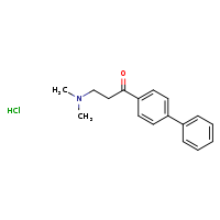 1-{[1,1'-biphenyl]-4-yl}-3-(dimethylamino)propan-1-one hydrochloride