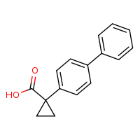 1-{[1,1'-biphenyl]-4-yl}cyclopropane-1-carboxylic acid