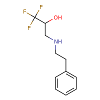 1,1,1-trifluoro-3-[(2-phenylethyl)amino]propan-2-ol