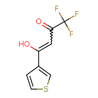 1,1,1-trifluoro-4-hydroxy-4-(thiophen-3-yl)but-3-en-2-one