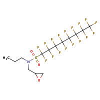 1,1,2,2,3,3,4,4,5,5,6,6,7,7,8,8,8-heptadecafluoro-N-(oxiran-2-ylmethyl)-N-propyloctane-1-sulfonamide