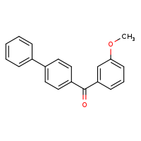 {[1,1'-biphenyl]-4-yl}(3-methoxyphenyl)methanone