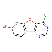 11-bromo-6-chloro-8-oxa-3,5-diazatricyclo[7.4.0.0²,?]trideca-1(9),2(7),3,5,10,12-hexaene