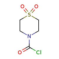 1,1-dioxo-1??-thiomorpholine-4-carbonyl chloride