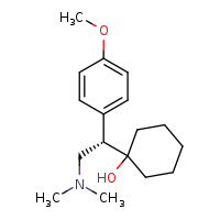 1-[(1S)-2-(dimethylamino)-1-(4-methoxyphenyl)ethyl]cyclohexan-1-ol