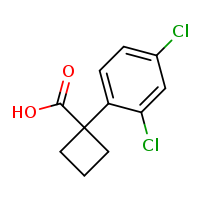 1-(2,4-dichlorophenyl)cyclobutane-1-carboxylic acid