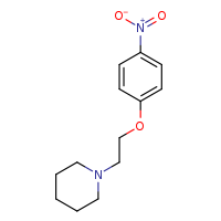 1-[2-(4-nitrophenoxy)ethyl]piperidine