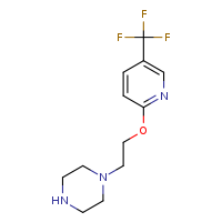 1-(2-{[5-(trifluoromethyl)pyridin-2-yl]oxy}ethyl)piperazine