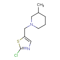 1-[(2-chloro-1,3-thiazol-5-yl)methyl]-3-methylpiperidine