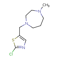 1-[(2-chloro-1,3-thiazol-5-yl)methyl]-4-methyl-1,4-diazepane