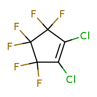 1,2-dichloro-3,3,4,4,5,5-hexafluorocyclopent-1-ene