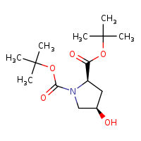 1,2-di-tert-butyl (2R,4R)-4-hydroxypyrrolidine-1,2-dicarboxylate