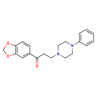 1-(2H-1,3-benzodioxol-5-yl)-3-(4-phenylpiperazin-1-yl)propan-1-one