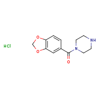 1-(2H-1,3-benzodioxole-5-carbonyl)piperazine hydrochloride