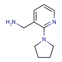 1-[2-(pyrrolidin-1-yl)pyridin-3-yl]methanamine