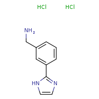1-[3-(1H-imidazol-2-yl)phenyl]methanamine dihydrochloride