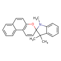1',3',3'-trimethylspiro[benzo[f]chromene-3,2'-indole]