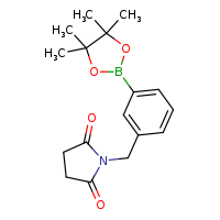 1-{[3-(4,4,5,5-tetramethyl-1,3,2-dioxaborolan-2-yl)phenyl]methyl}pyrrolidine-2,5-dione