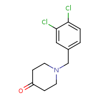 1-[(3,4-dichlorophenyl)methyl]piperidin-4-one